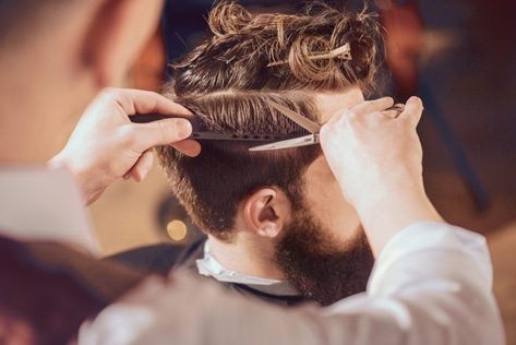 Cutting Men's Hair — Hair Salon in Darwin, NT