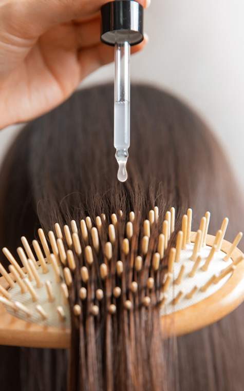 Oil Hair Treatment for Woman — Hair Salon in Darwin, NT