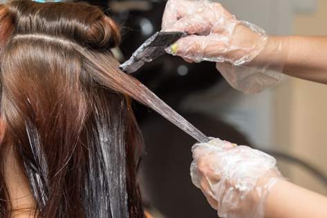Applying Colour To Hair — Hair Salon in Darwin, NT