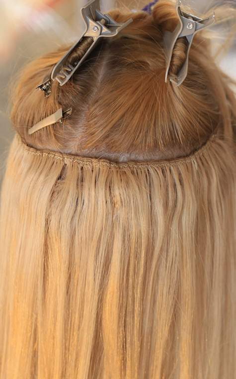 Blonde Hair Extensions — Hair Salon in Darwin, NT